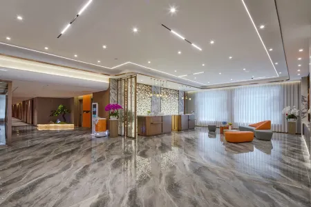 Elong ETANG Hotel (Xi'an North Railway Station) Отели рядом с достопримечательностью «Chang'an University Weishui Campus Stacks»