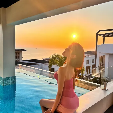 HEY VILLA.Garden Private Hot Spring Villa (Shenzhen Nanao First Beach Store)