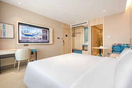 HomeInn Neo (Jinan Changqing University Town International Garden Expo Park Store) Отели рядом с достопримечательностью «Qilu University of Technology Library»