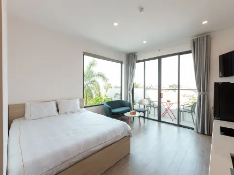 Panda Garden Hotel &Apartment Отели рядом с достопримечательностью «Phap Viện Minh Dang Quang»