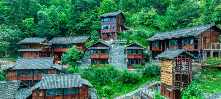 Huanggang Hecang Granary Inn Hotele w: Powiat Liping
