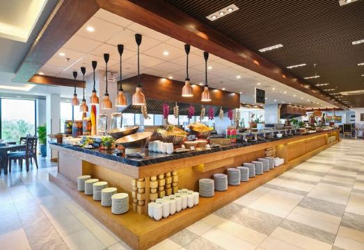 콘도텔 내부 거실 공간