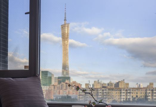 광저우 타워 주변 전경