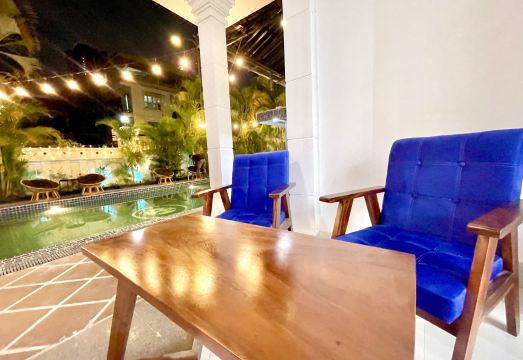 현대적인 호텔 내부