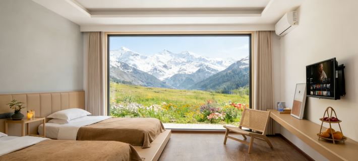 Star Garden (Siguniangshan Changpinggou Scenic Spot Store) Отели в г. Сиаоцзинь