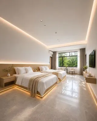 Meizhou Island Youyuan Zhiyue MOON&SUN Coastal Luxe Design Homestay (Mazu Temple Lianchi'ao Beach) - bar