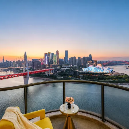 Baihong Drone Show River Merge View Suite -Hongyacave