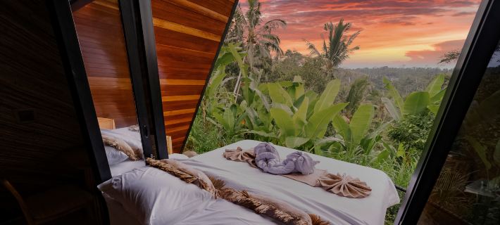 Delta Casa Ubud - A-Frame Jungle Retreat โรงแรมในบาหลี