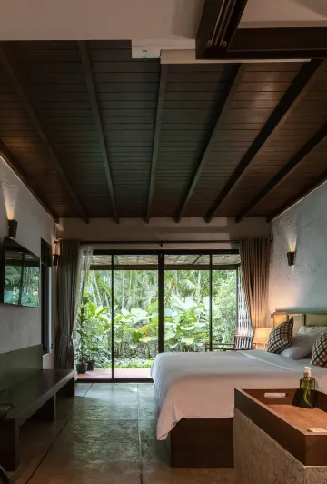 ห้องดีลักซ์ วิวสวน