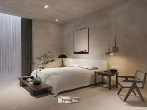 Qingdao Xihai Light Luxury Art Apartment (Taidong Pedestrian Street Shop)