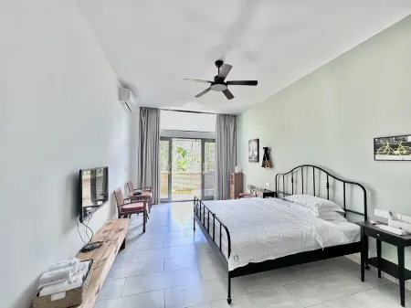 Qionghai Binglangli Hot Spring Homestay Отели рядом со станцией Bo'ao Railway Station