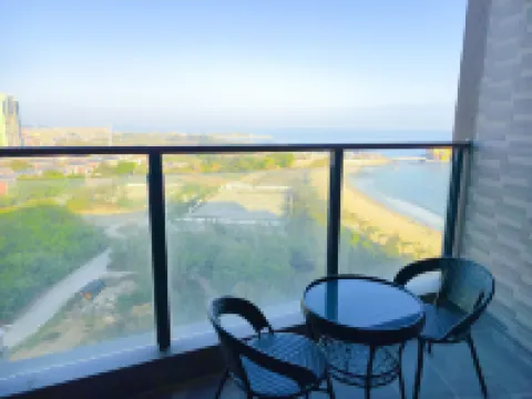 Blue Sea Time Homestay (Shishi Gold Coast Luogjia Temple) - bar
