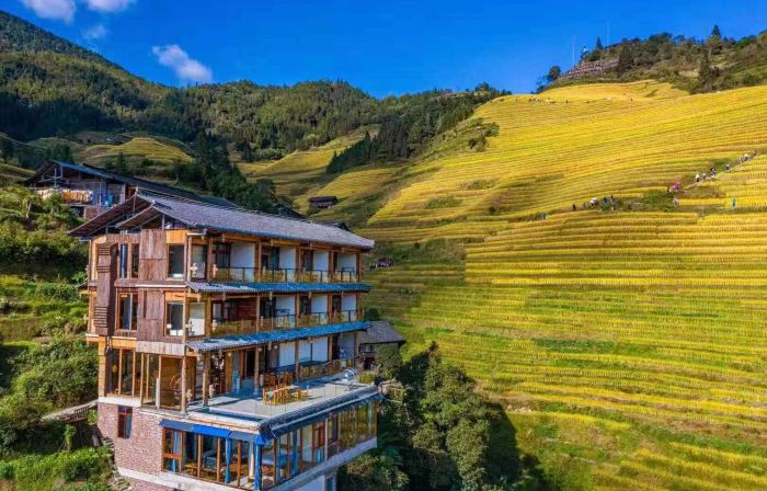 Longsheng Yunman field View Inn