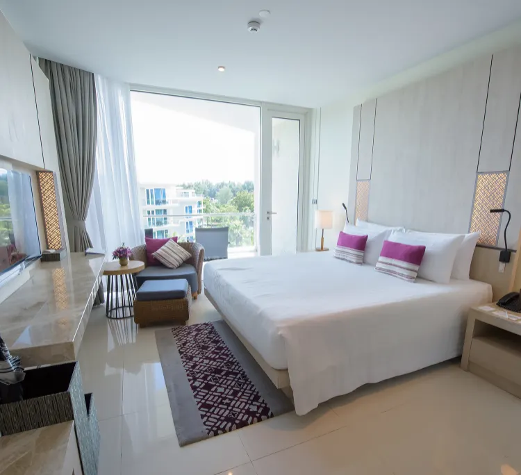 ห้องเอ็กเซ็กคูทีฟเตียงคิงไซส์พร้อมระเบียง