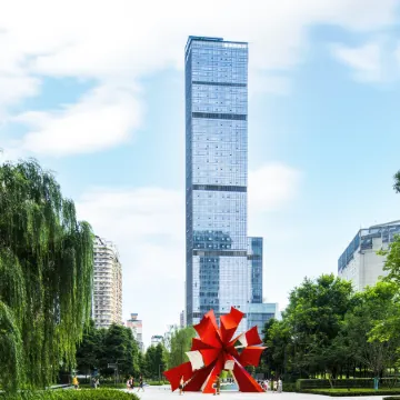 Chongqing Liberation Monument, Hongya Cave, BERKIN. Baili Jin Skyview Riverfront Hotel.