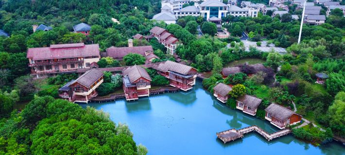 SHIJIYUAN Hot Spring Holiday Hotel Hotele w: Powiat Dangtu