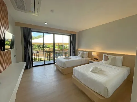 ห้องดีลักซ์ เตียงใหญ่