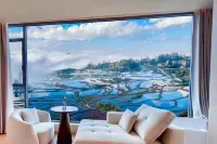 Rice Field Ideal | Blue Terraced Fields Panoramic View Homestay