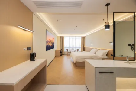 Xinglixuan Hotel (Jiangning Wanda Dongshan Subway Station Branch) Отели рядом с достопримечательностью «Jiangsu Vocational Institute of Commerce (Jiangning Campus)»