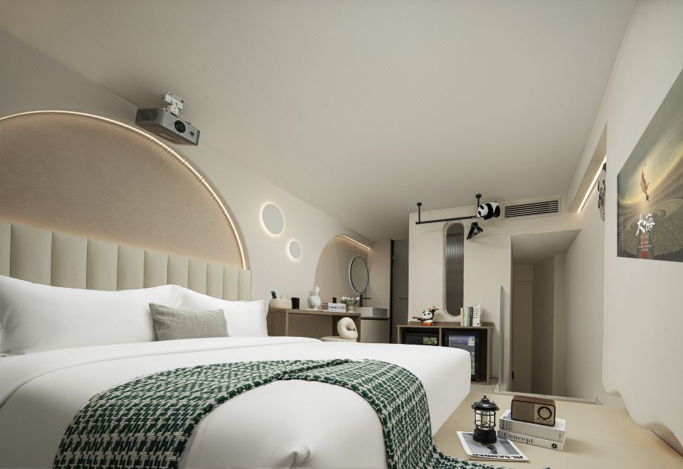 Utang Youtang Design Hotel의 조식 공간