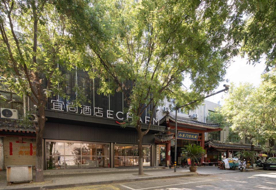 호텔 객실 침대와 인테리어