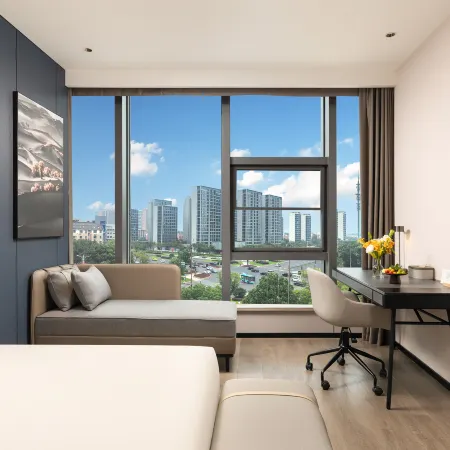 Yixing Longbei Mountain Forest Park Jiubin Avenue Atour Hotel 이싱 호텔