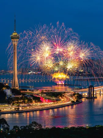 Baicheng Garden Hotel Zhuhai Отели рядом с достопримечательностью «Zhuhai Branch of Beijing Normal University Dormitory»