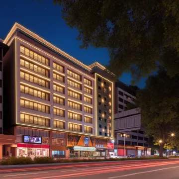 梅州萬朵酒店（萬達廣場店） 鄰近客天下客家小鎮景區的酒店