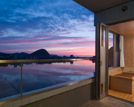 萩八景　雁嶋別荘 萩市のホテル