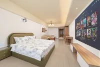 Blueberry Chain Apartment (Linyi Hengda Huafu) - balcony
