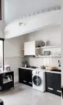 modern minimalist House Semarang - parking