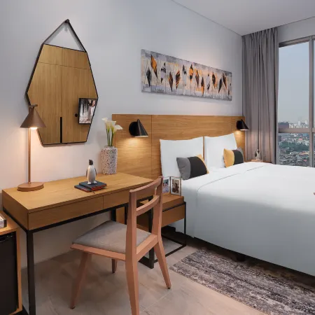 Citadines Sudirman Jakarta Отели рядом с достопримечательностью «Торгово-офисный центр Pacific Place»