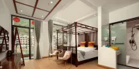 Yaojia Minju Inn - Gästezimmer - Flussansicht (Doppelbett) (Balkon)