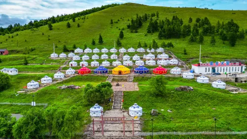 阿爾山敖包相會蒙古大營