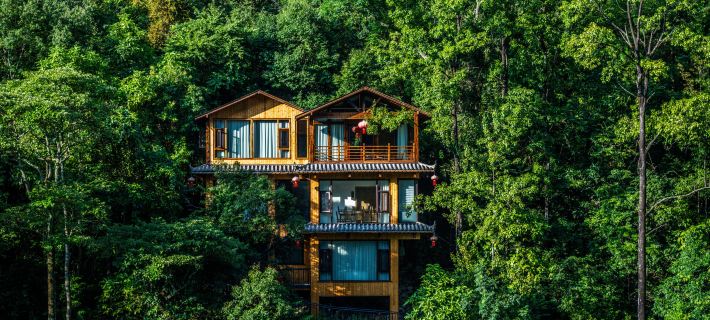 Longhua Secret Realm Hillside Hot Spring Hotel Hotels in Guangnan