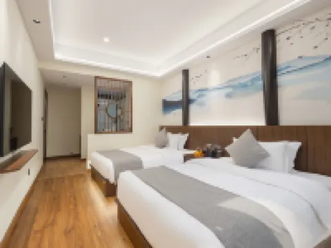稽山鑒水民宿(紹興柯巖風景區店) 鄰近鑒湖的酒店