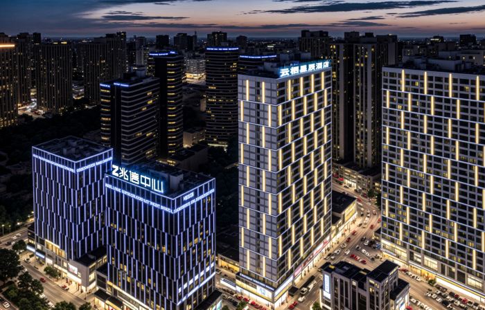 Yunqi Star Hotel (Neijiang Wanda Plaza High-speed Railway Station)