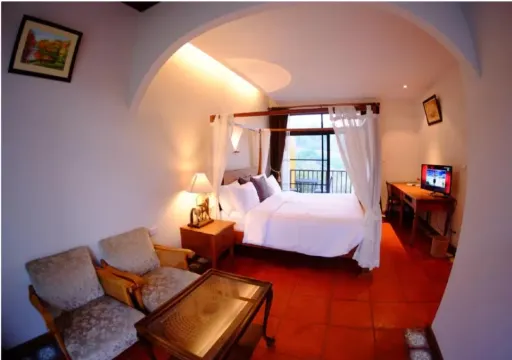 ห้องดีลักซ์พร้อมอ่างอาบน้ำ(เตียงควีนไซส์)