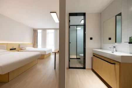 Hi Inn Hotel (Beijing Mentougou Xinqiao Dajie) Отели рядом с достопримечательностью «Hei Mountain Park»