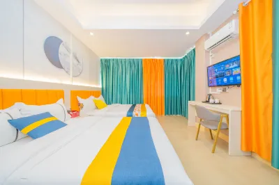 夢海公寓飯店（珠海橫琴口岸店） 在山野Glamping橫琴營地附近的飯店