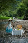 Qixili · Surround Mountain Stream · Designer Villa (Jing Moon Bay Scenic Area)