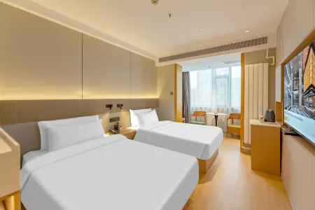 Qinghe Hotel (Shijiazhuang Tianshan Sea World) Отели рядом с достопримечательностью «Shijiazhuang University»