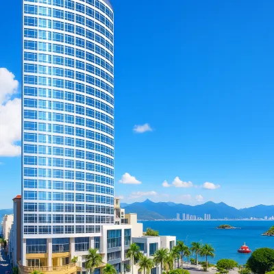 海景公館|270°凌空瞰海・Cove御景設計公館（惠州大亞灣泡泡海店） 鄰近大亞灣的酒店