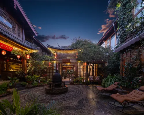 Lijiang Jinli Chinese Courtyard Inn من الخارج Photos