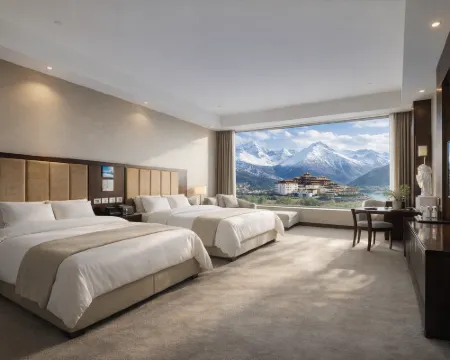 ラサ扎什頗章供氧観景ホテル ラサのホテル