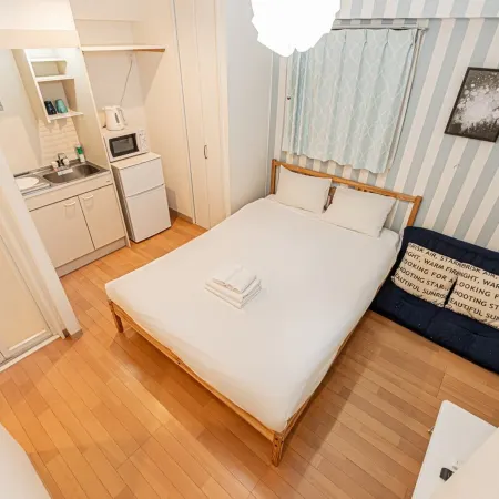 67 Apartment Hotel Asakusa Отели рядом с достопримечательностью «Многофункциональный зал Sumida Riverside»