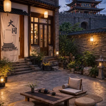 Zhifou·Zhifou Ancient City Wall Corner Designer Courtyard Homestay (Datong Ancient City)