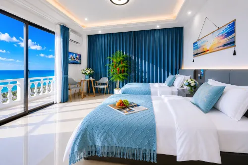 Meizhou Island • Wang Island • Ocean-View Villa with Sunset and Cloudline - إطلالة على البحر