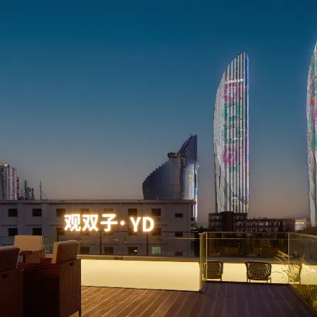 Yidu Sky Tower Hotel (Zhongshan Road Pedestrian Street Branch, Xiamen University) Отели рядом с достопримечательностью «Храм Нанпутуо»