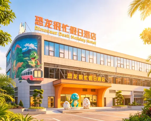 恐龍很忙假日飯店(自貢方特恐龍王國店) 自貢住宿飯店